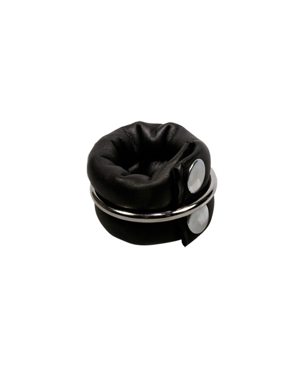 Sextreme Metal/Leather Cock Ring